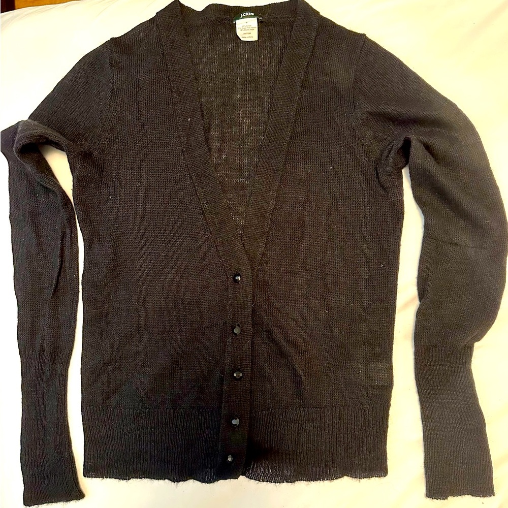 Jcrew Women’s Black Sweater Size Small.